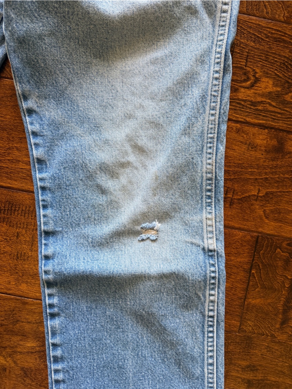 Wrangler Jeans Men's 35x32 (35x29) Slim Fit Cowboy Cut Distressed Work 936PWD - Picture 3 of 8